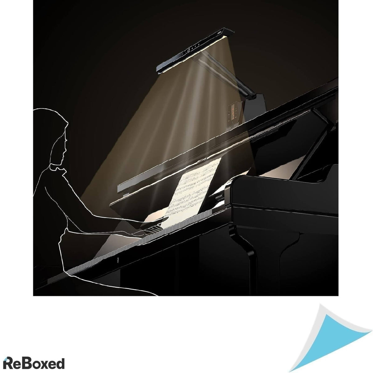 Easine Lampa de Pian 72 Led-uri