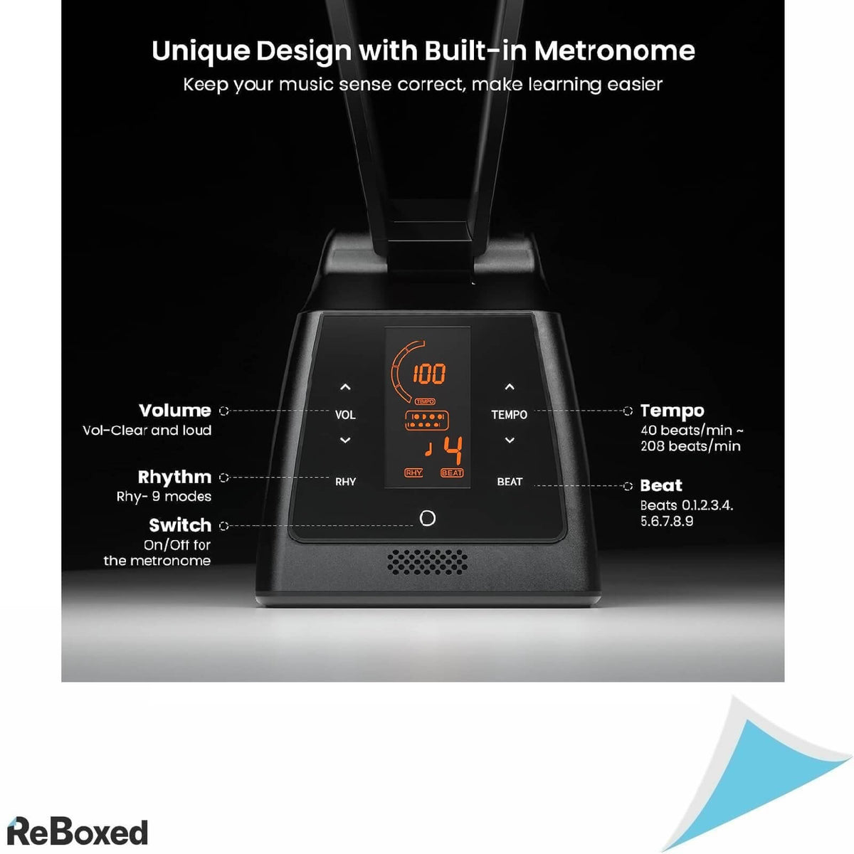 Easine Lampa de Pian 72 Led-uri