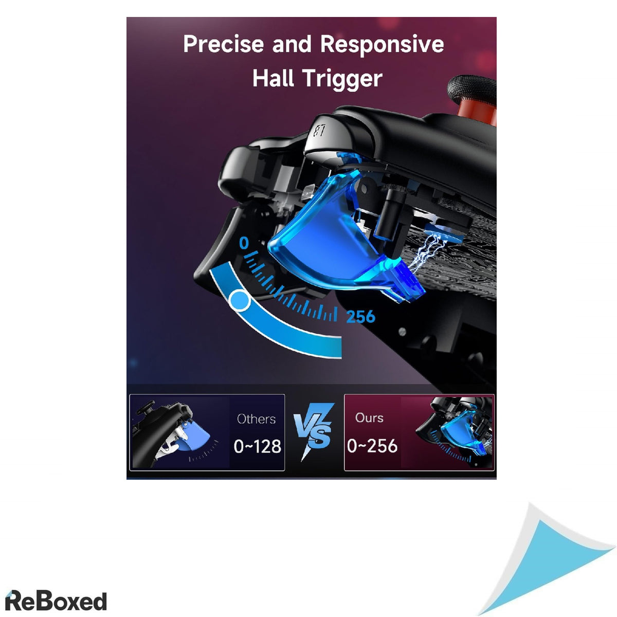 EasySMX Controller Wireless 2.4G, Dual Shock, Turbo