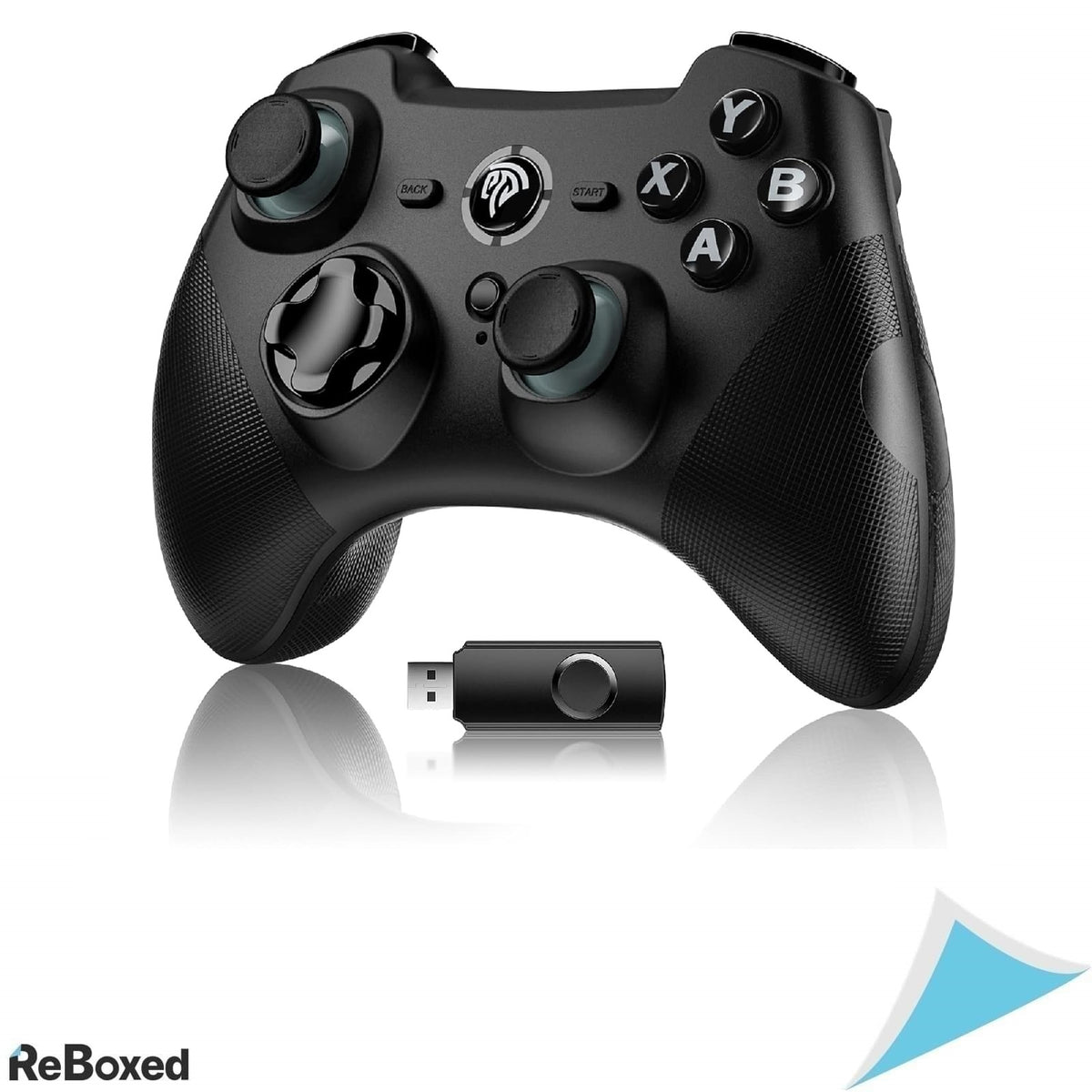 EasySMX Controller Wireless 2.4G – Dual Vibration, Turbo, Baterie Reincarcabila