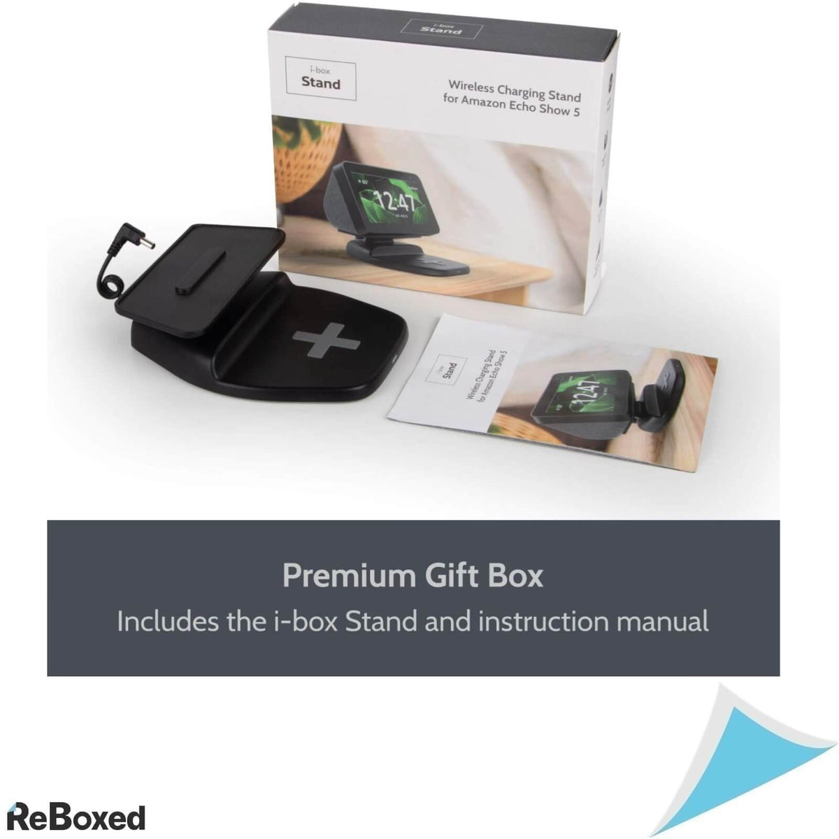 Echo Show 5 Stand cu incarcare wireless