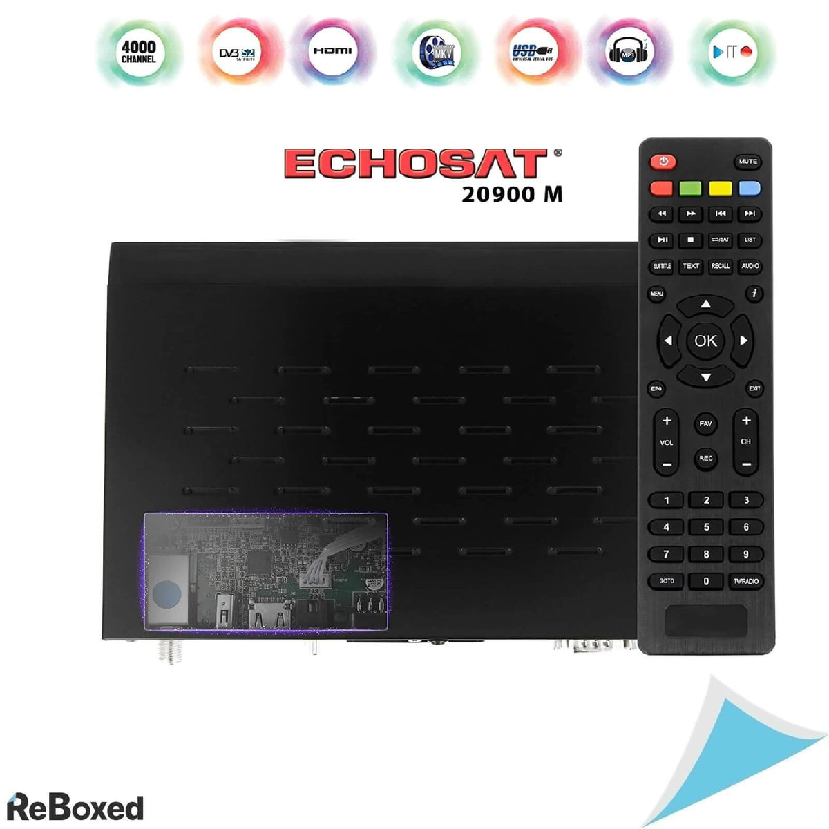 Echosat 20900 M PRO Receptor Digital prin Satelit HD-line Full HD 1080P
