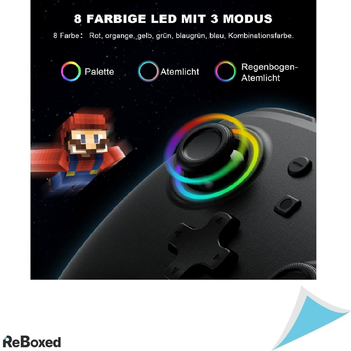 ECHTPower Controller compatibil cu Nintendo Switch, Switch OLED, Switch Lite