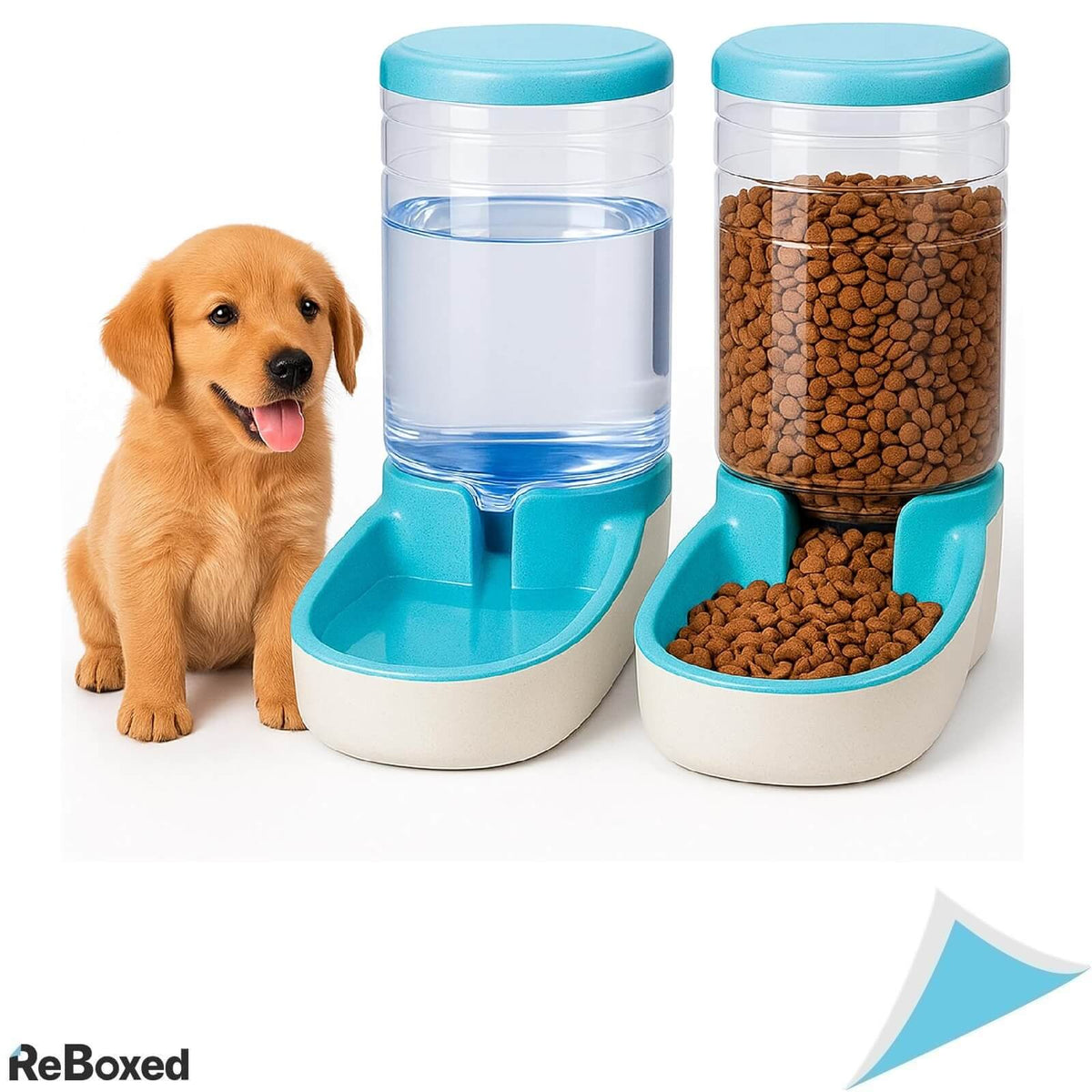 Edipets Dispenser Automat pentru Hrana si Apa pentru Caini si Pisici