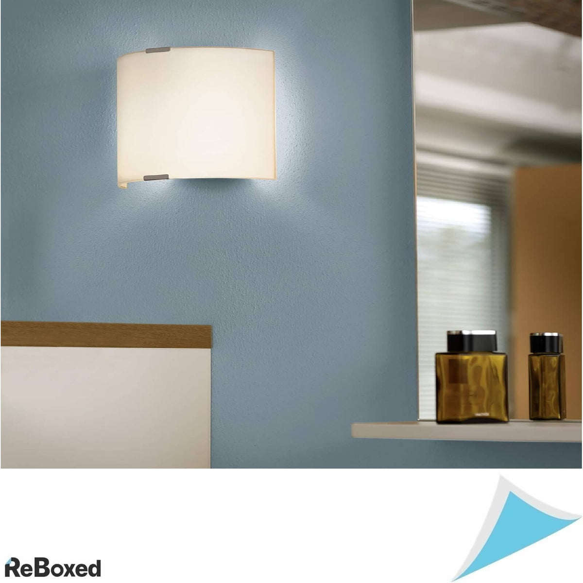 Eglo Plafoniera 18 x 21 cm 60W Argintie