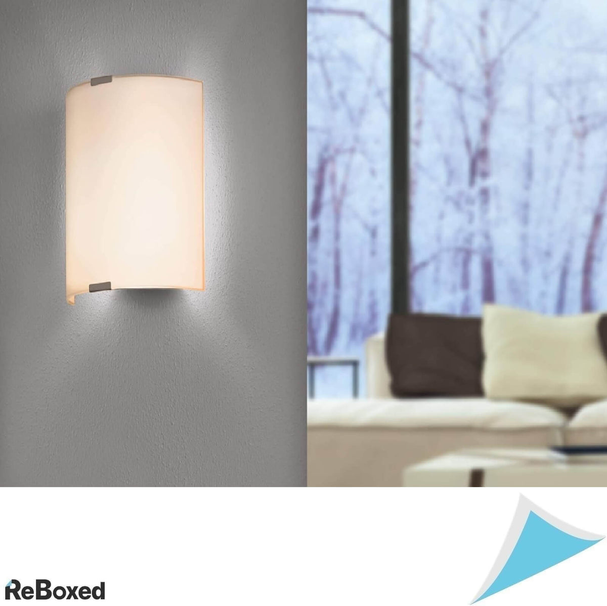 Eglo Plafoniera 18 x 21 cm 60W Argintie