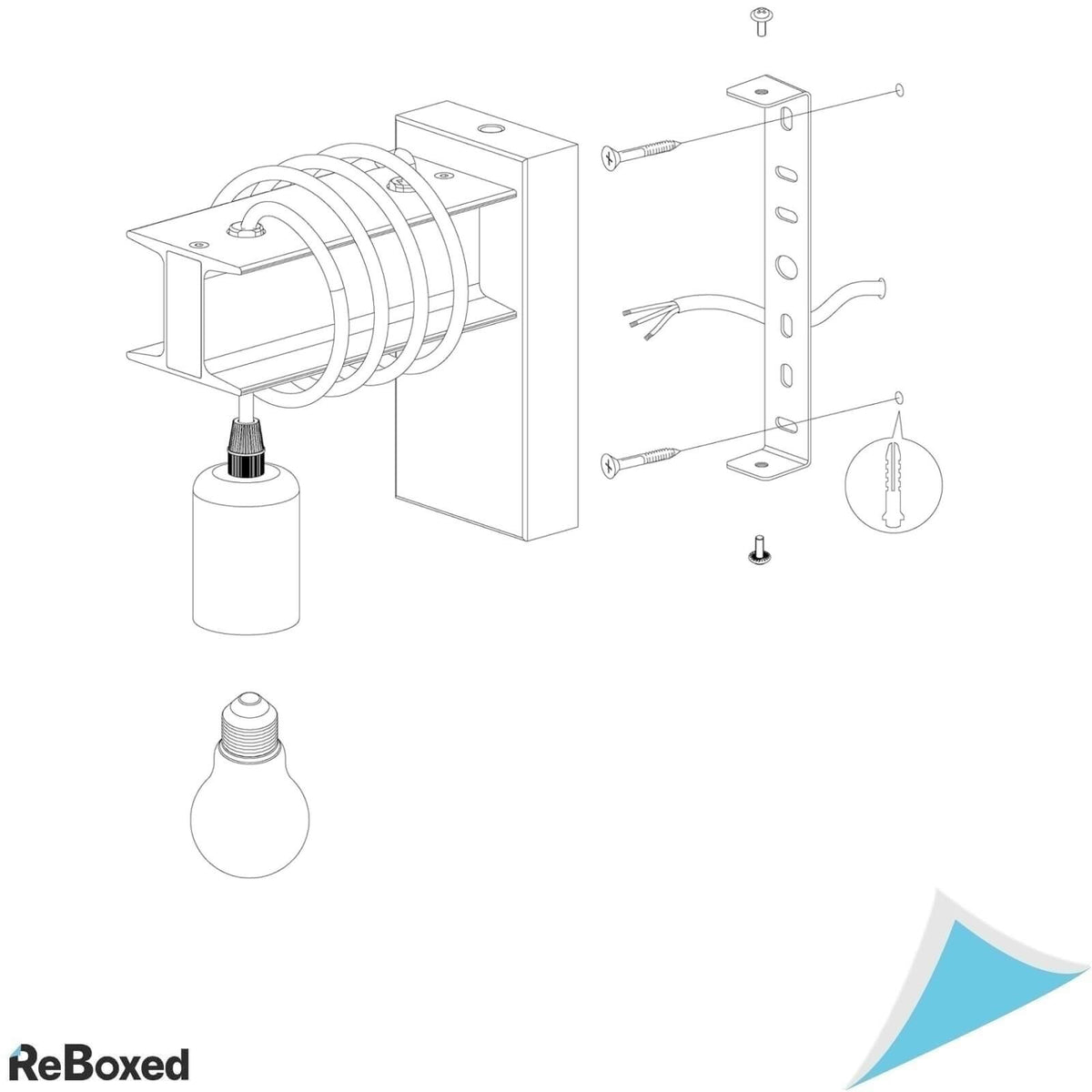 Eglo Townshend 4 Aplica Vintage E27 10W