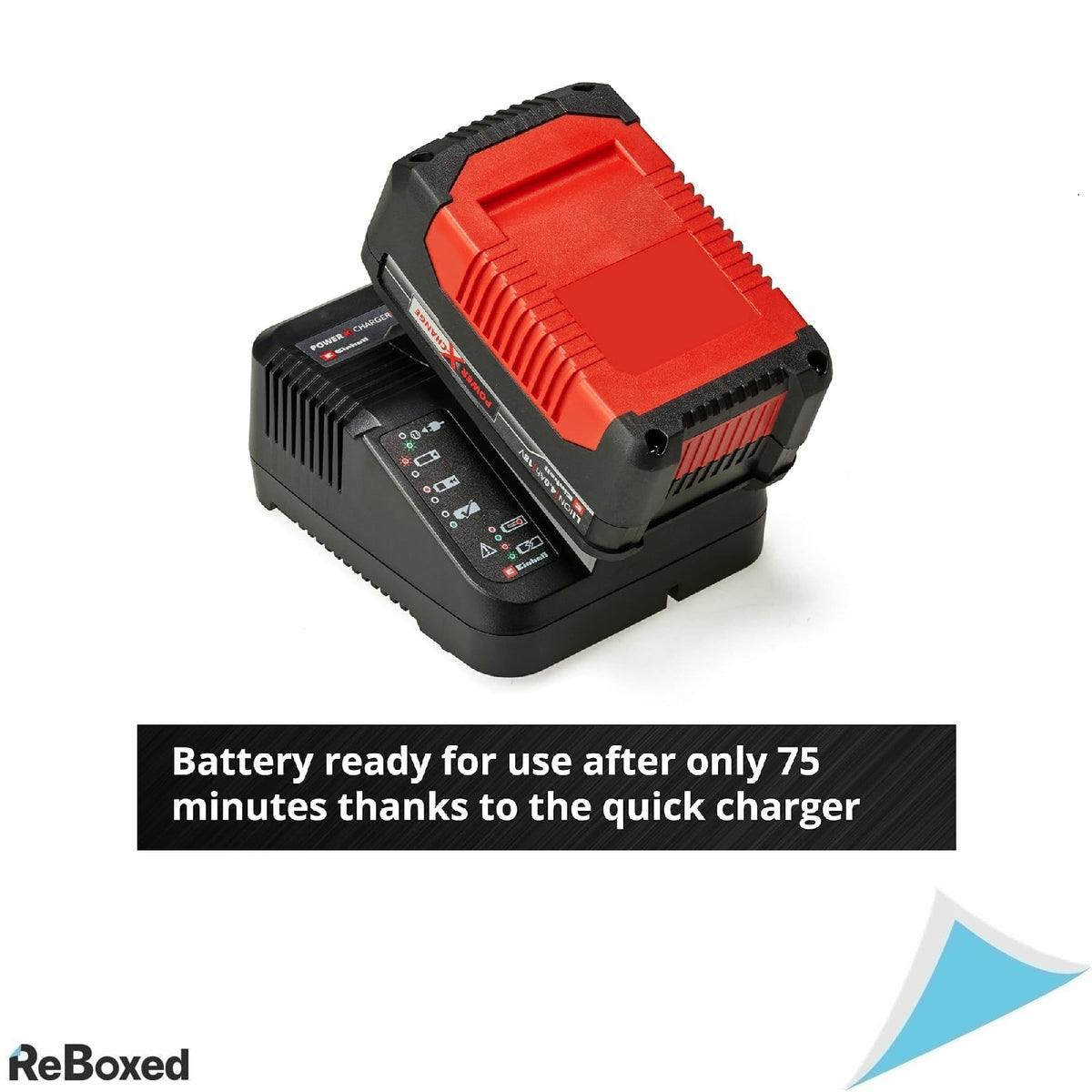 Einhell Power X-Change 18V 4.0Ah Li-Ion – Baterie si Incarcator Compatibile cu Toate Uneltele si Echipamentele PXC