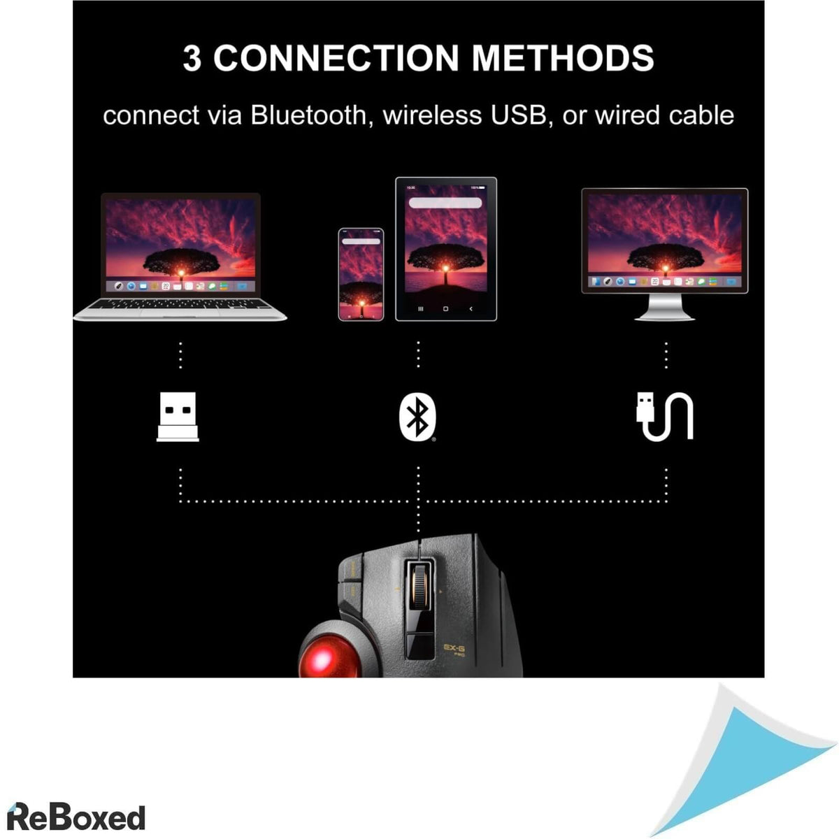 Elecom EX-G PRO Mouse Trackball 8 Butoane