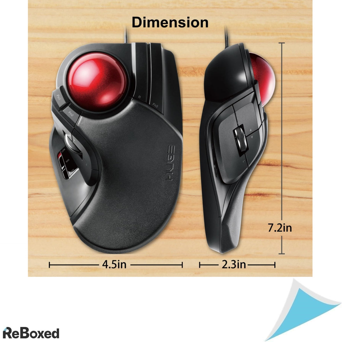 Elecom Huge Trackball Mouse 8 Butoane 52mm