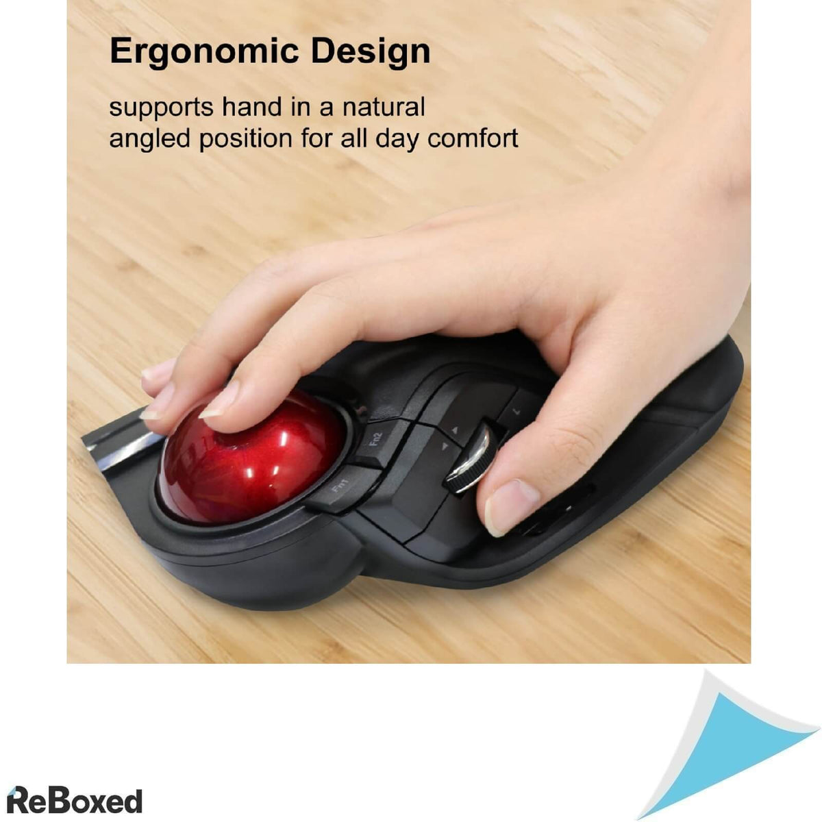Elecom Huge Trackball Mouse 8 Butoane 52mm Wireless