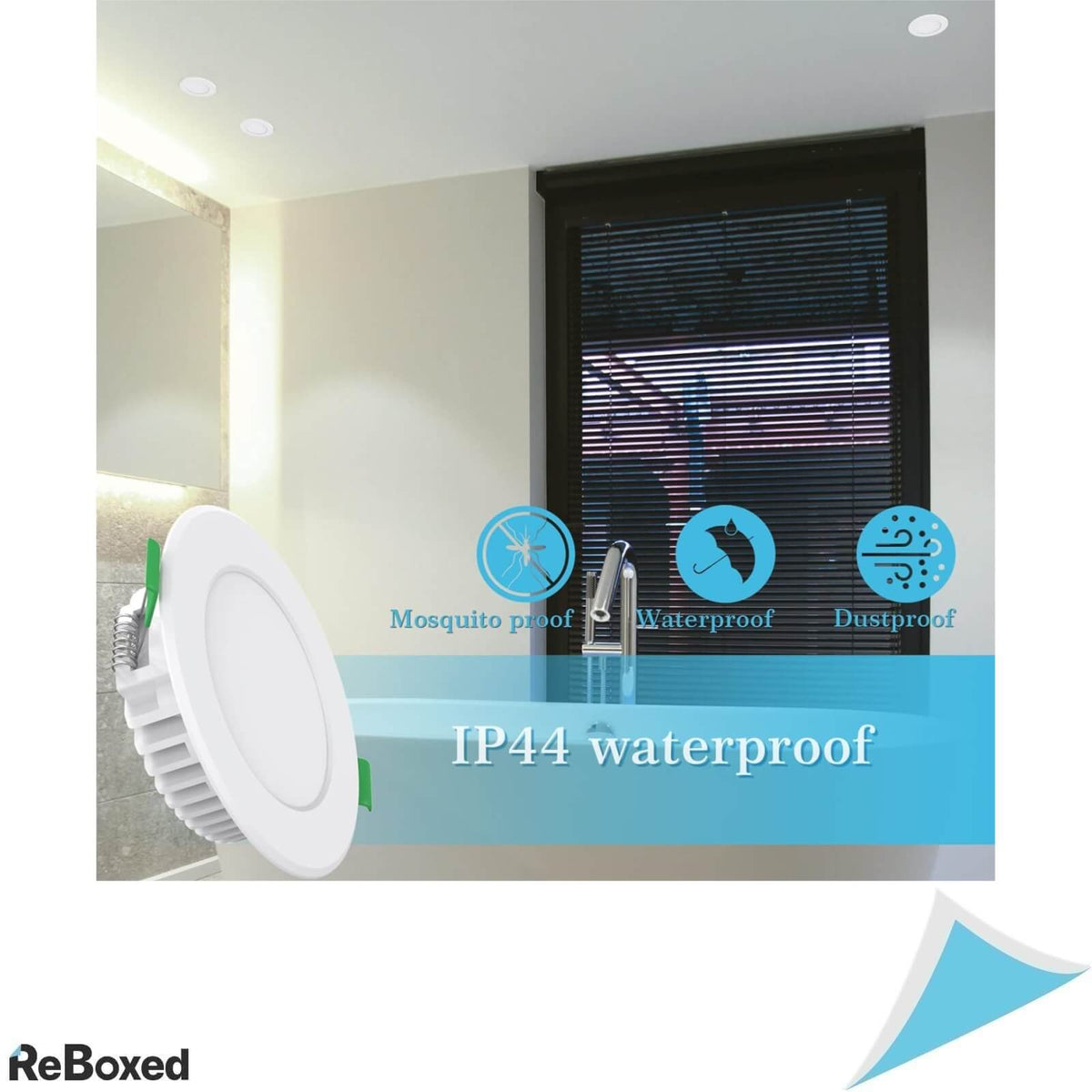 Elekin 6 Spoturi LED Incastrate 7W 700lm 3000K IP44