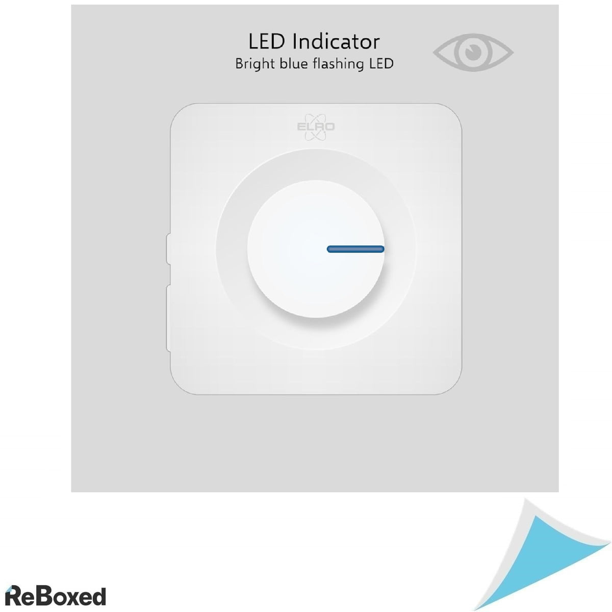 ELRO DB3000 – Sonerie Wireless cu 2 Receptoare de Priza, 300 m, 52 Sonerii, Rezistenta la Apa – Alb