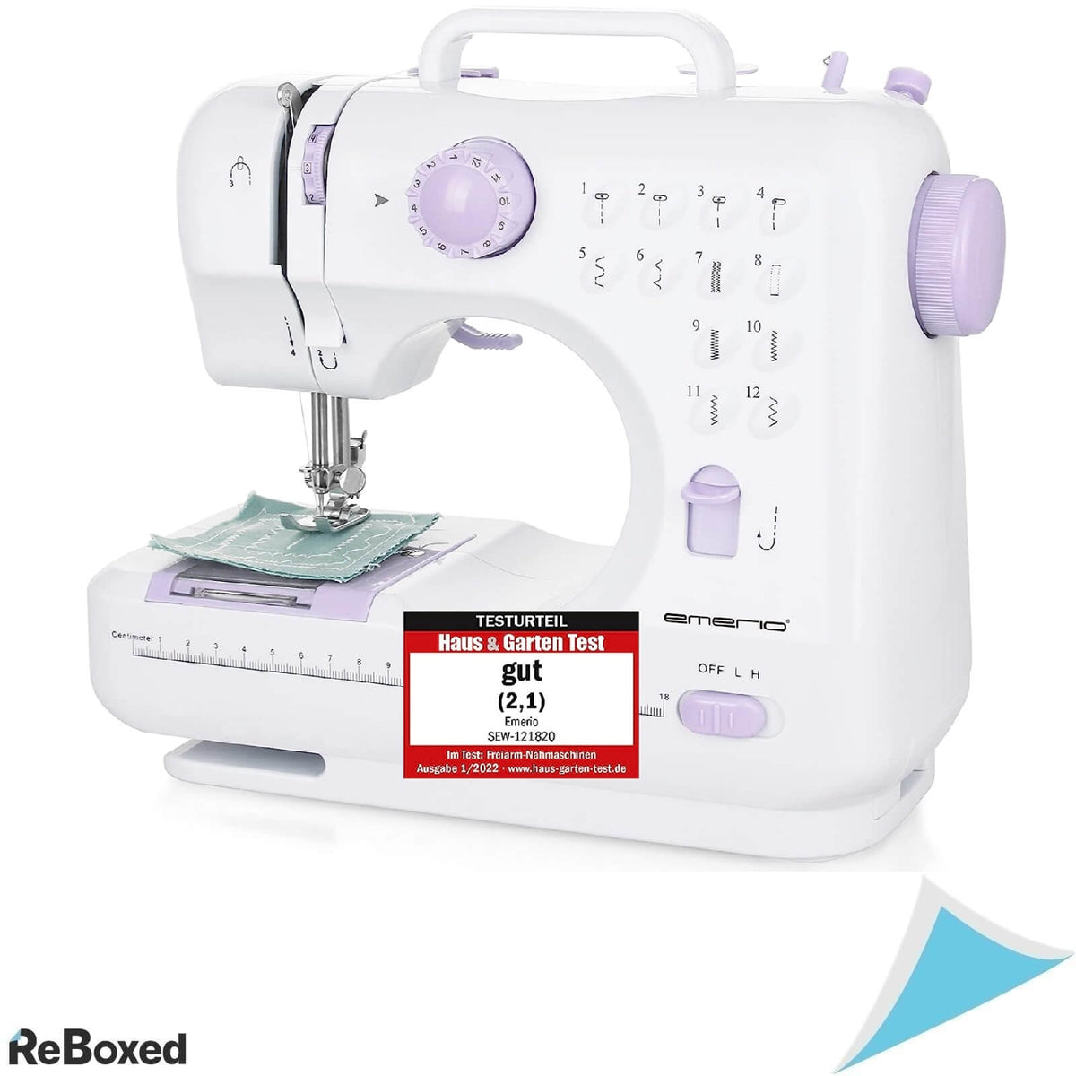 Emerio SEW-121820 Masina Cusut Semi-Automata Electrica si Baterii