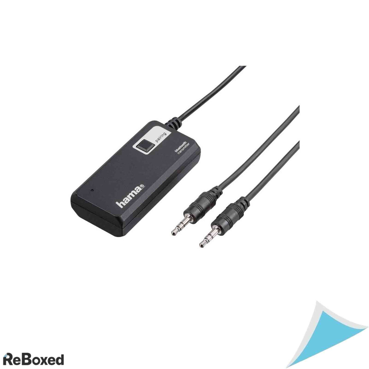 Emitator Audio Bluetooth Hama Twin, Transmisie Simultana la 2 Casti sau Boxe, Tehnologie AptX, Conectare Jack 3.5mm si USB, Negru