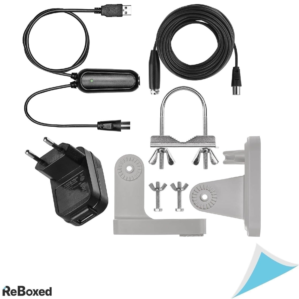 Emos EM-711 Antena Digitala cu Amplificator 0-80km Filtru LTE/4G