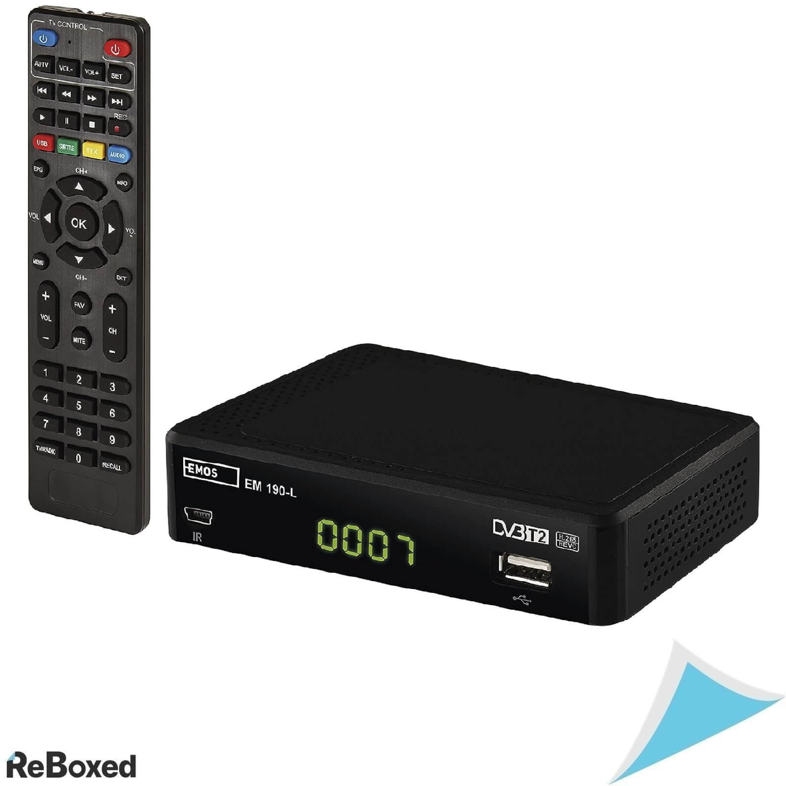 Emos EM190-L Receptor Digital Full HD DVB-T EPG
