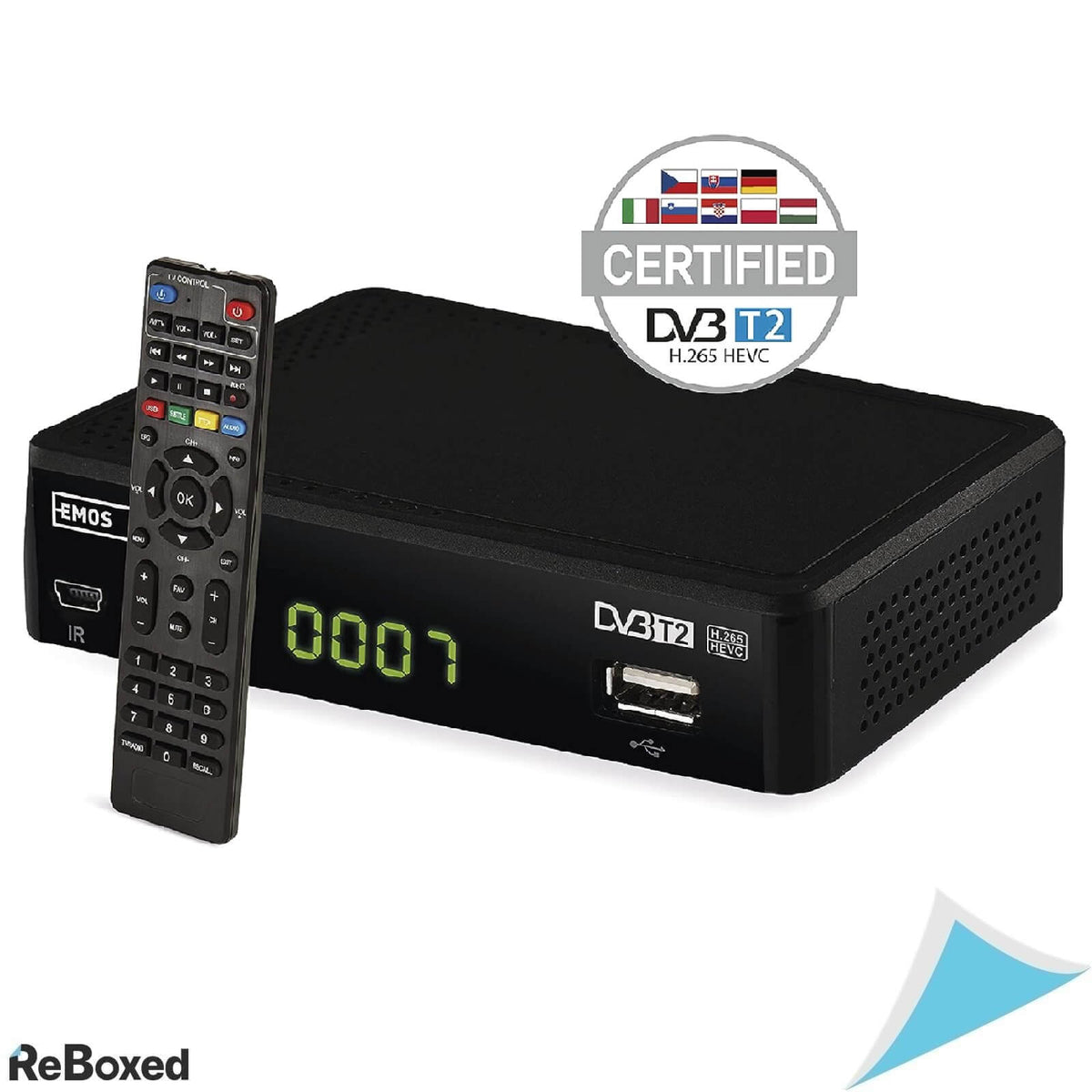 Emos EM190-L Receptor Digital Full HD DVB-T EPG