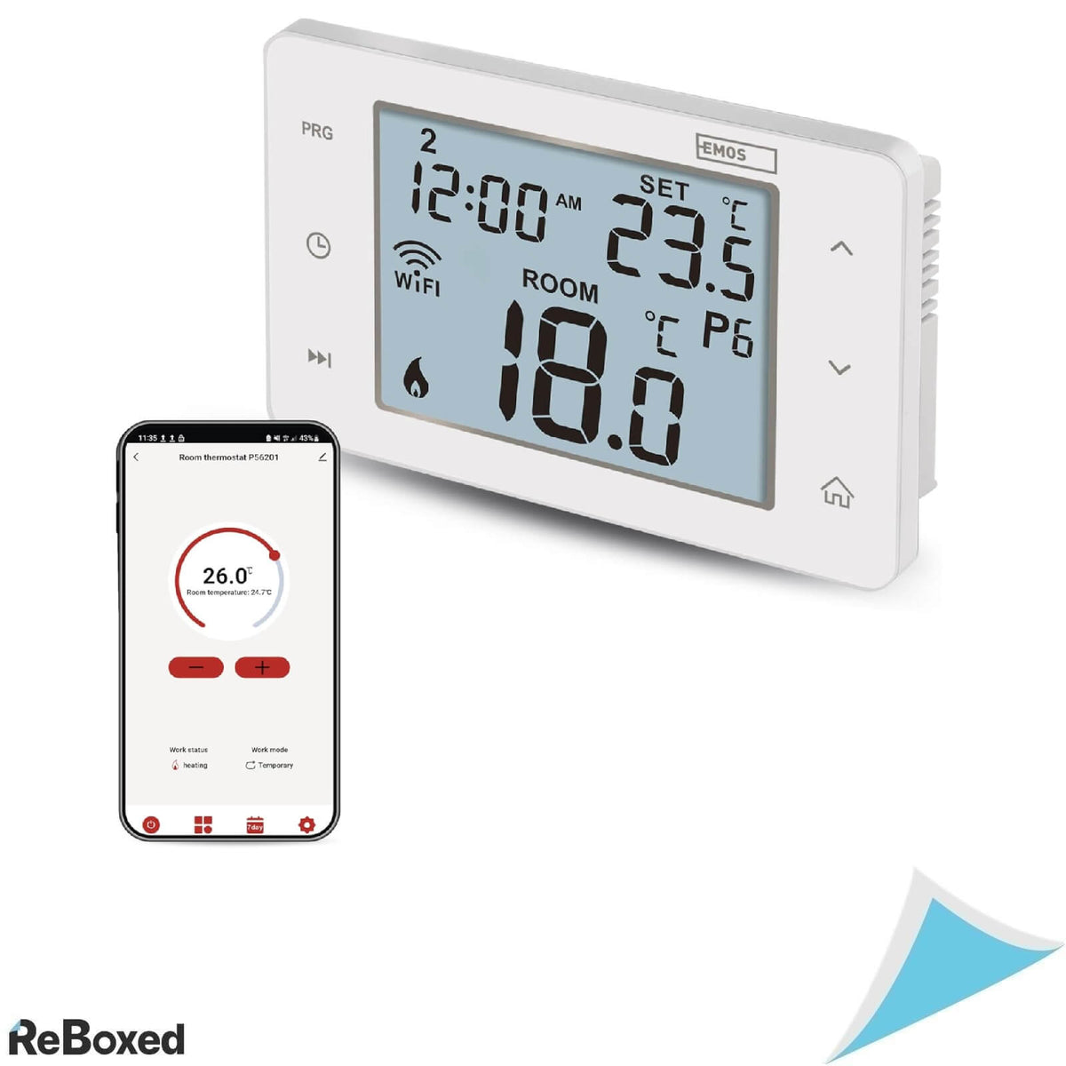 EMOS GoSmart Termostat P56201 WiFi Alb