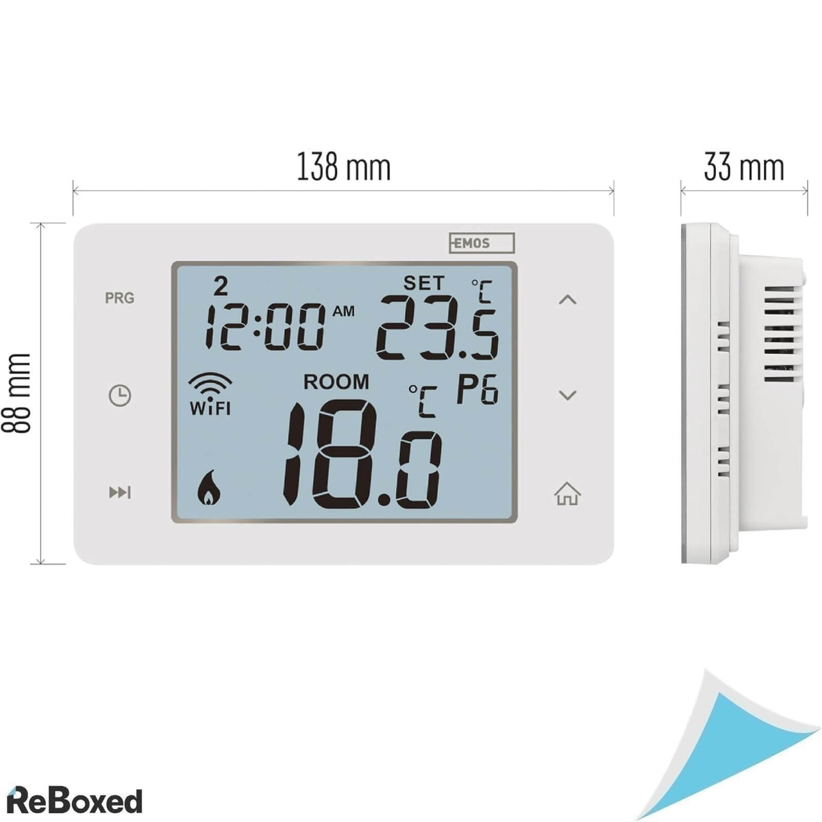 EMOS GoSmart Termostat P56201 WiFi Alb