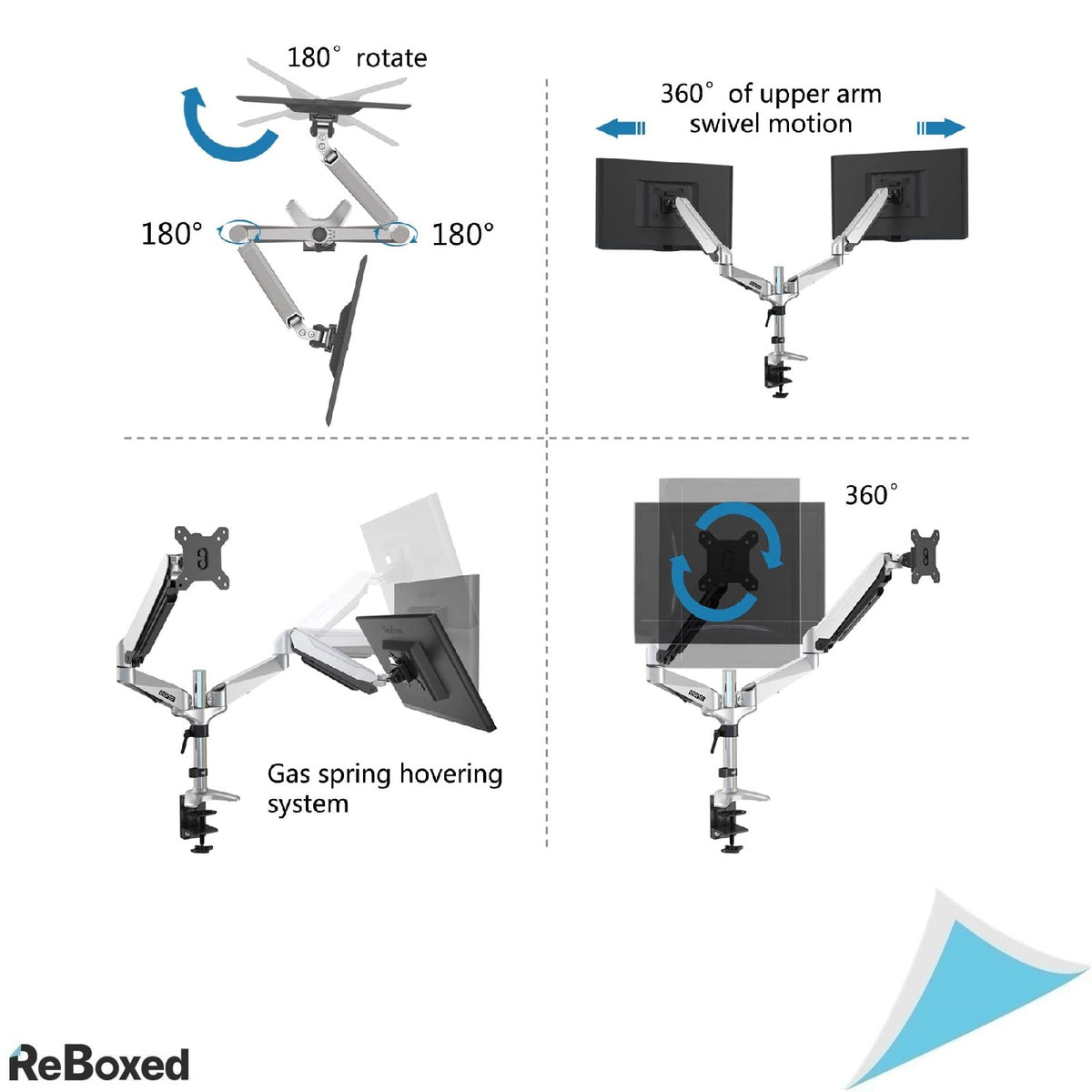 Suport Eono 2 monitoare 15inch-17inch