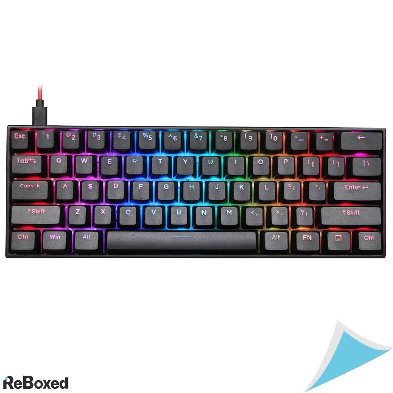 Epomaker Anne Pro2 Tastatura Mecanica RGB Gateron Brown Black