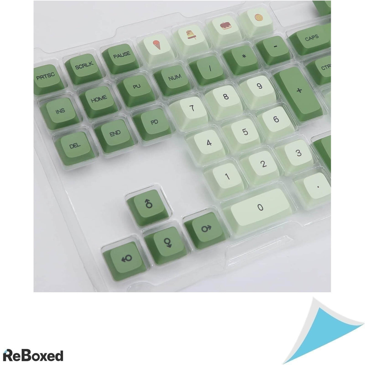 Epomaker Set de 124 Taste pentru Tastatura Mecanica XDA Matcha