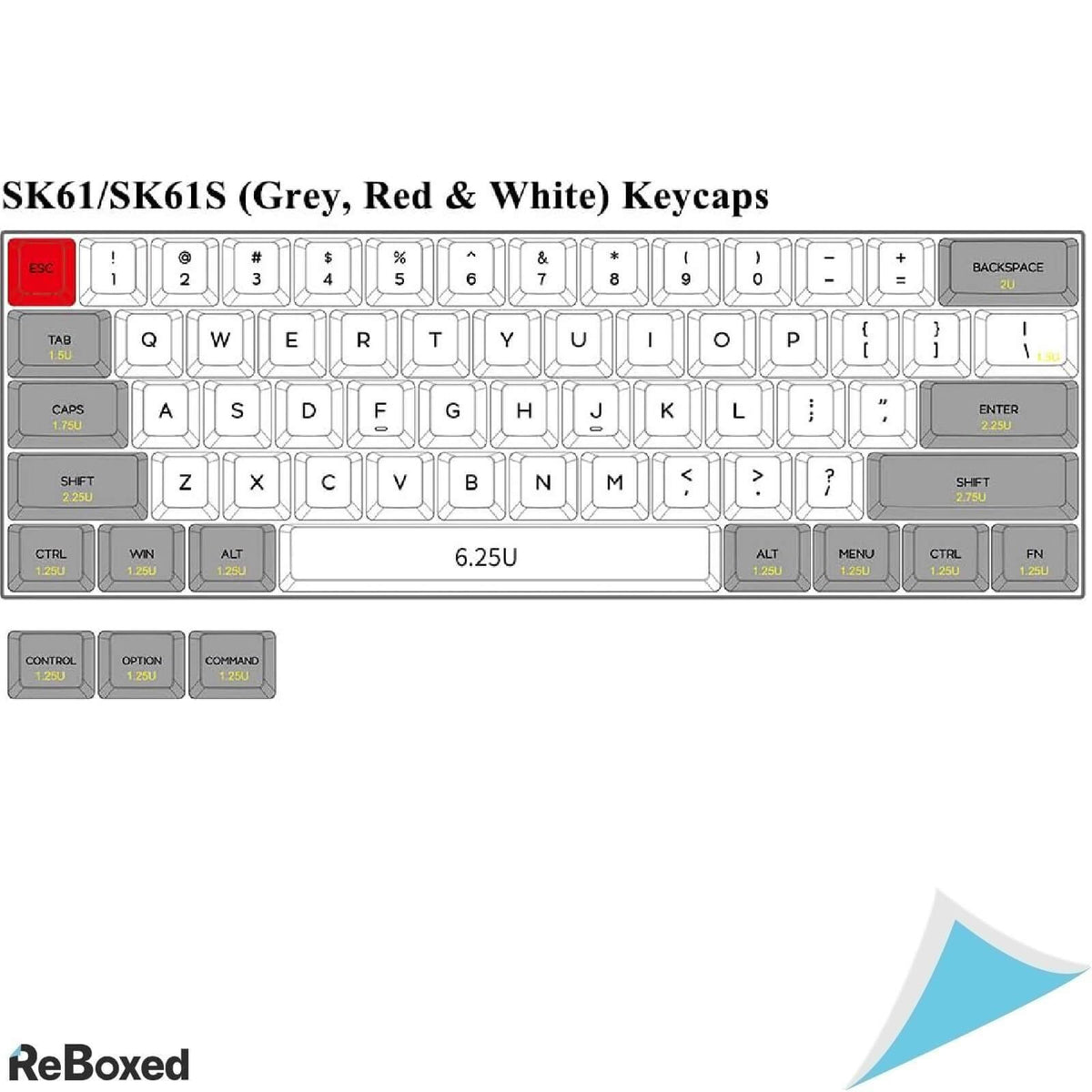 Epomaker Skyloong SK61 Tastatura Mecanica Gateron Optical Blue