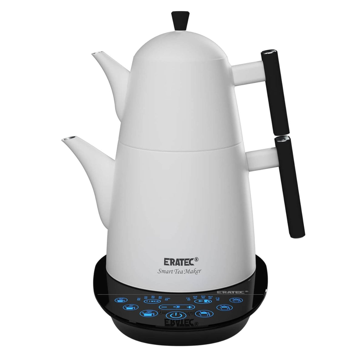 EraTek TM-53 1.9 Litri 2000W Ceainic Automat cu Infuzor si Voce Alb