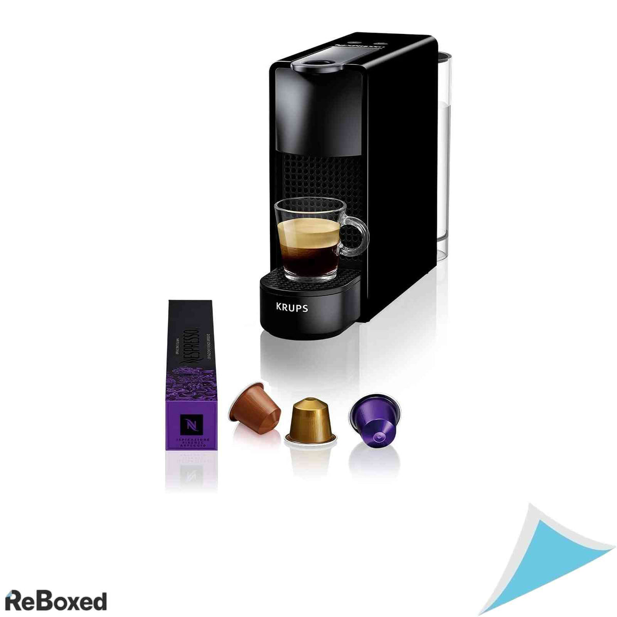 Espressor cu Capsule Krups Nespresso Essenza Mini XN1108 19 Bar 0.6L Negru