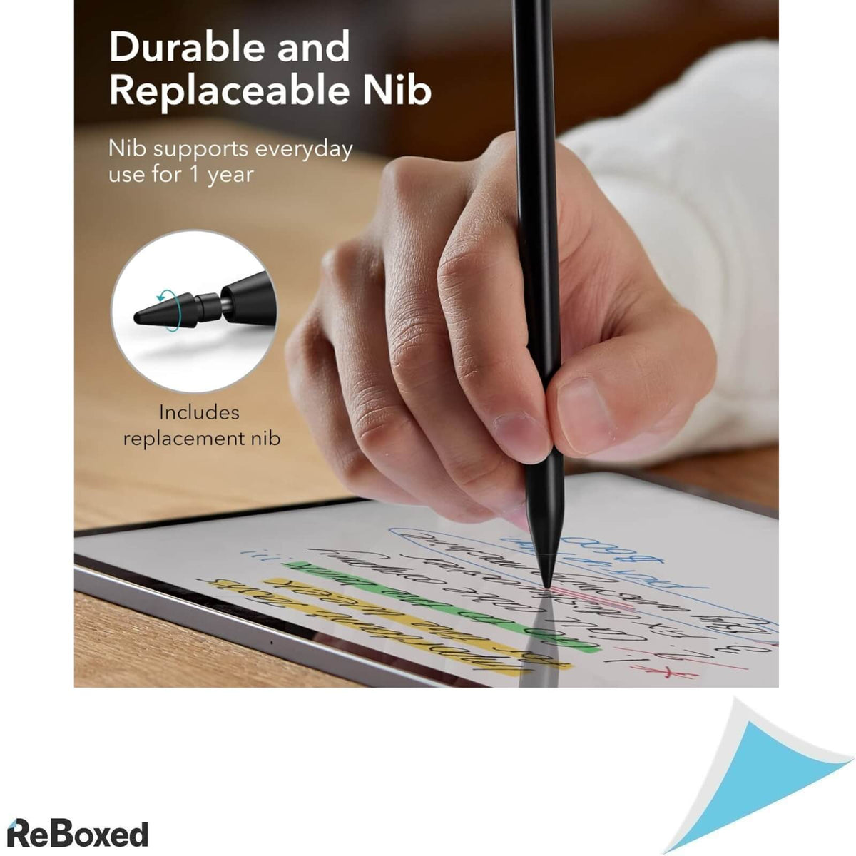 Esr Stylus Pen pentru iPad cu Palm Rejection Negru