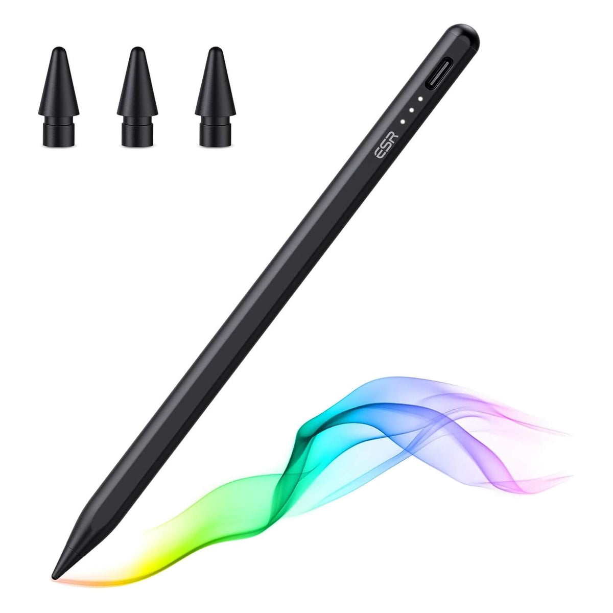 Esr Stylus Pen pentru iPad cu Palm Rejection Negru