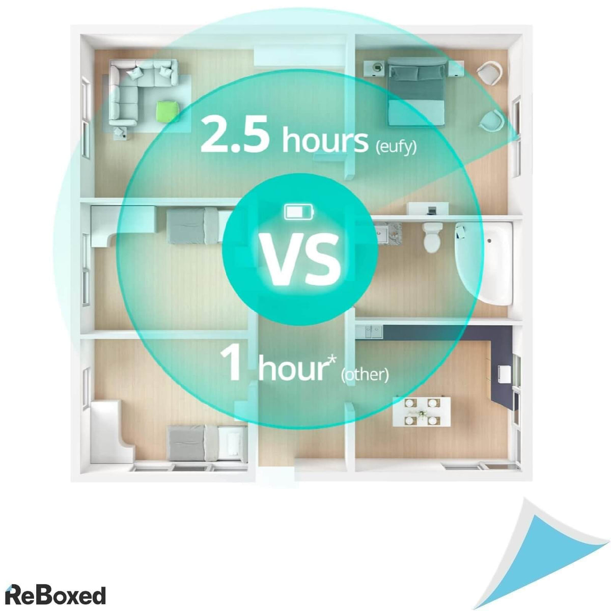 Eufy RoboVac L70 Hybrid Vacuum Mop 2-in-1 Aspirator Robot Wi-Fi