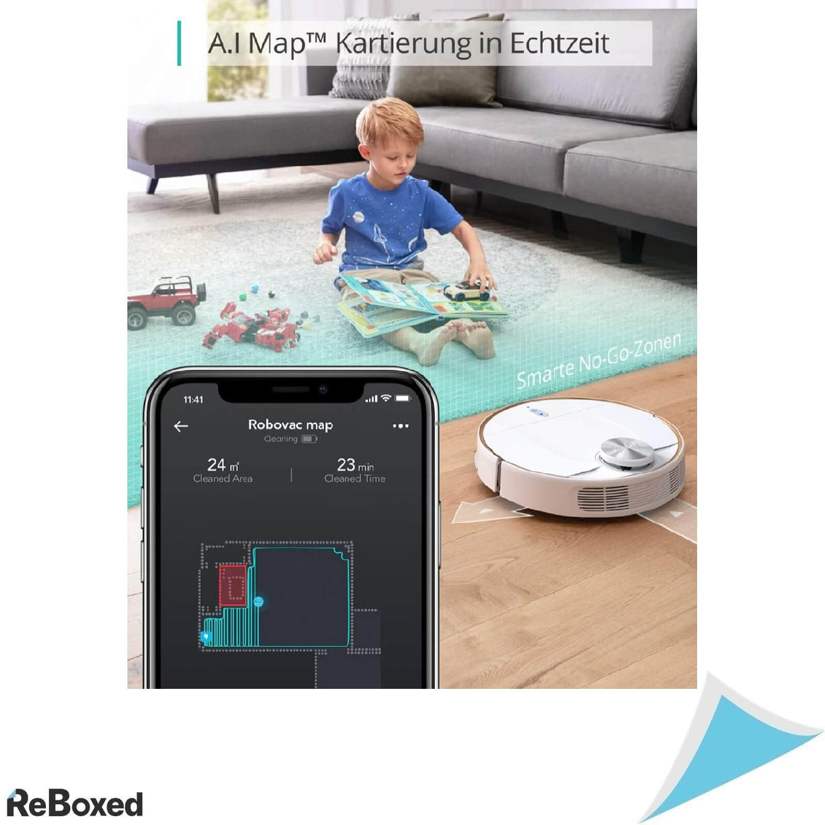 Eufy RoboVac L70 Hybrid Vacuum Mop 2-in-1 Aspirator Robot Wi-Fi