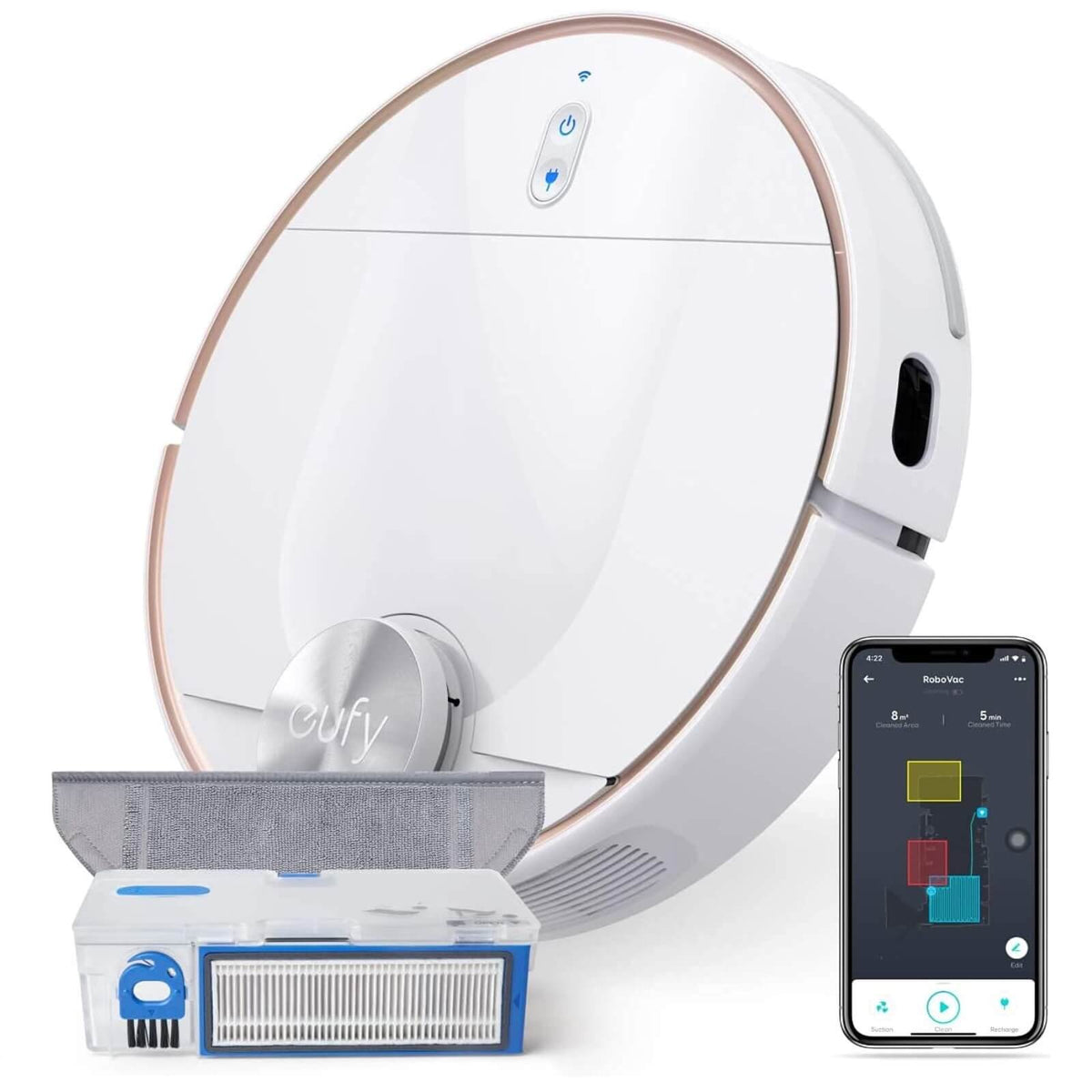 Eufy RoboVac L70 Hybrid Vacuum Mop 2-in-1 Aspirator Robot Wi-Fi