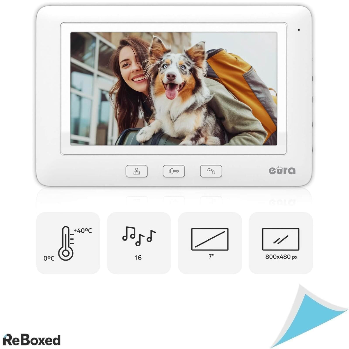 Eura VDP-45A3 Videointerfon Rezolutie 800x480