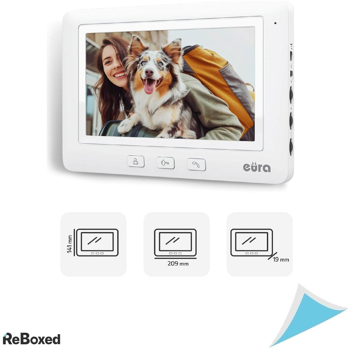 Eura VDP-45A3 Videointerfon Rezolutie 800x480