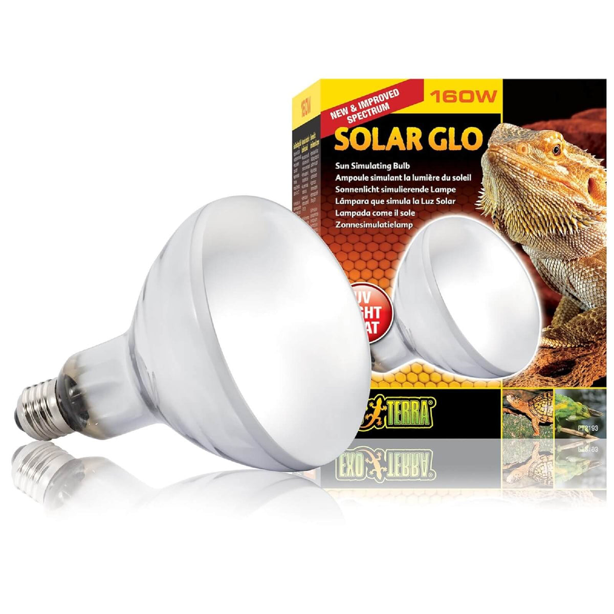 Exo Terra PT2193 Bec Solar GLO 160W