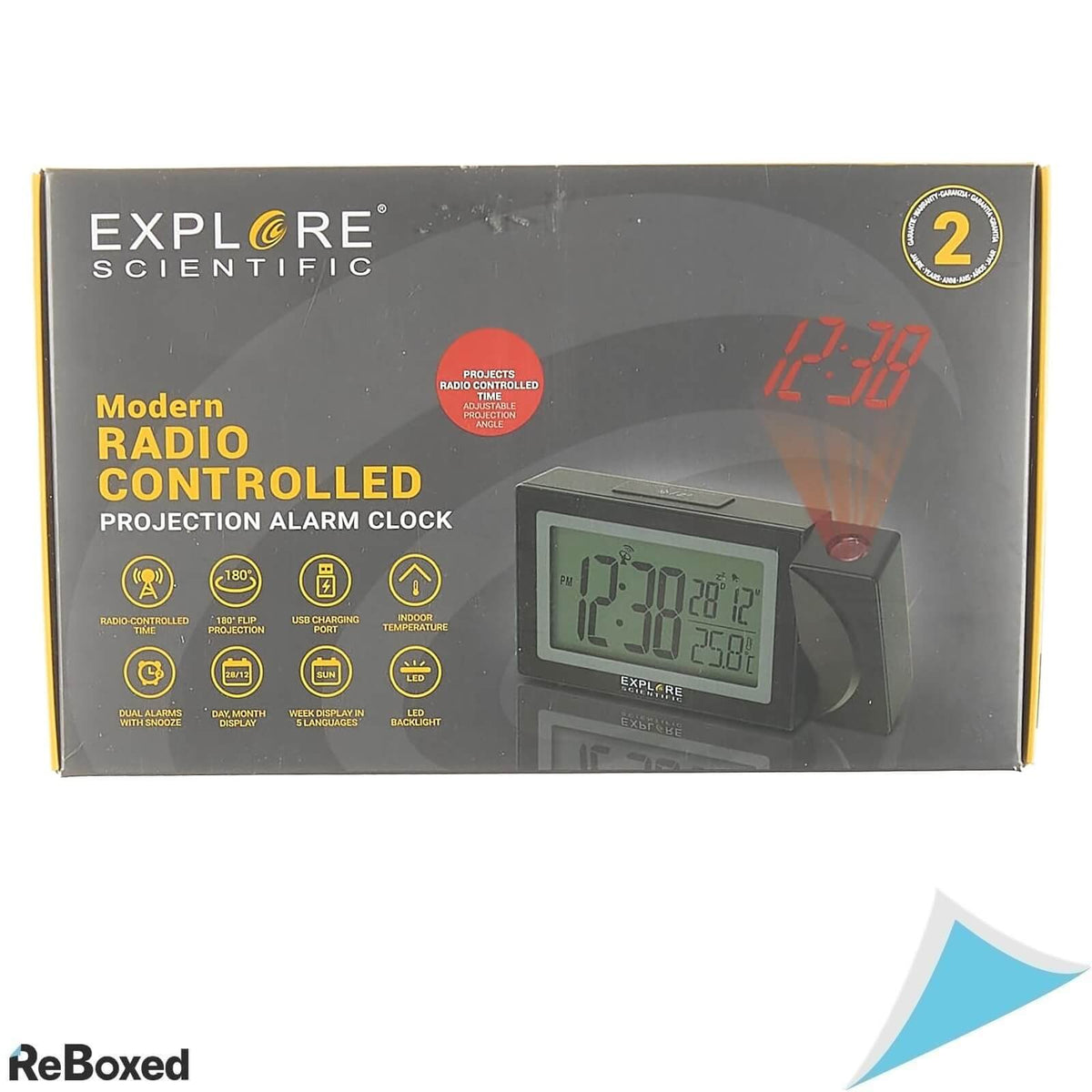 Explore Scientific RDP1002 Ceas cu Proiectie si Radio USB
