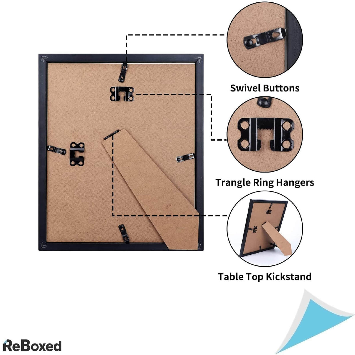 EXYGLO Set 4 Rame Foto 13x18 cm