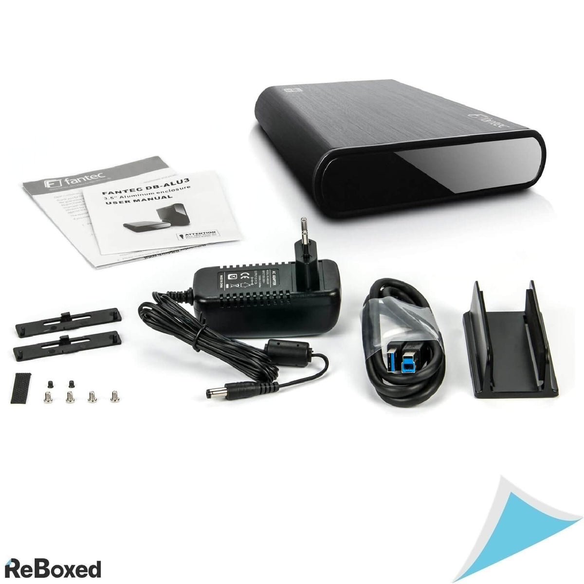 Fantec 1434 DB-ALU Carcasa Externa pentru Hard-Disk