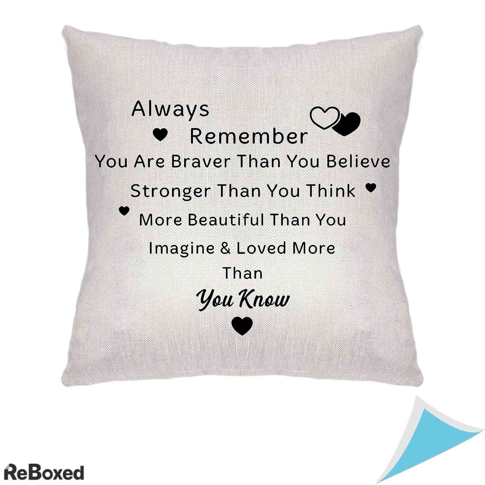 Fata de Parna Decorativa 45x45 cm In Texturat Mesaj Motivational Imprimeu Fara Diacritice Gri