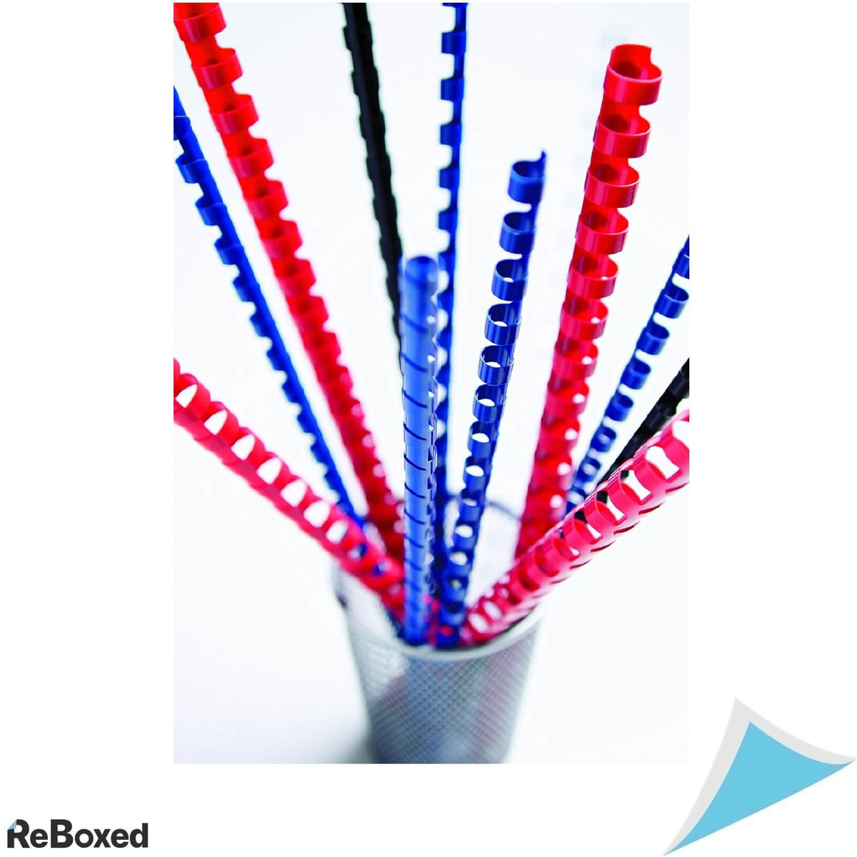 Fellowes Set 50 de Piepteni din Plastic 32mm A4 Albi