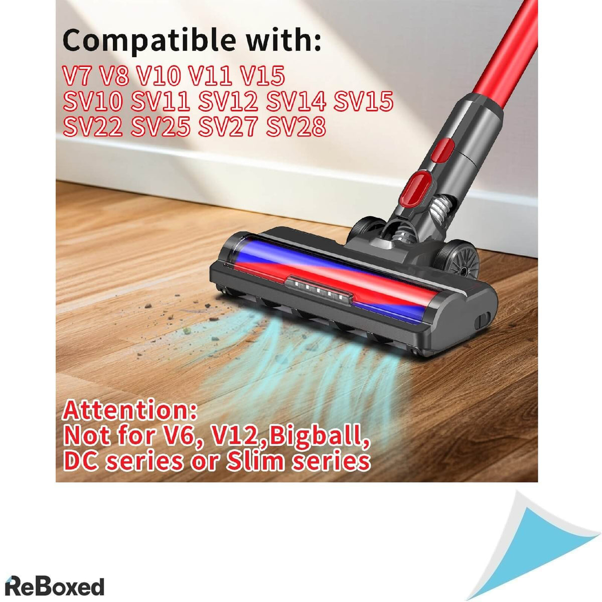 Fevorocs Perie cu Rola Moale pentru Aspirator Dyson V7 V8 V10 V11 V15