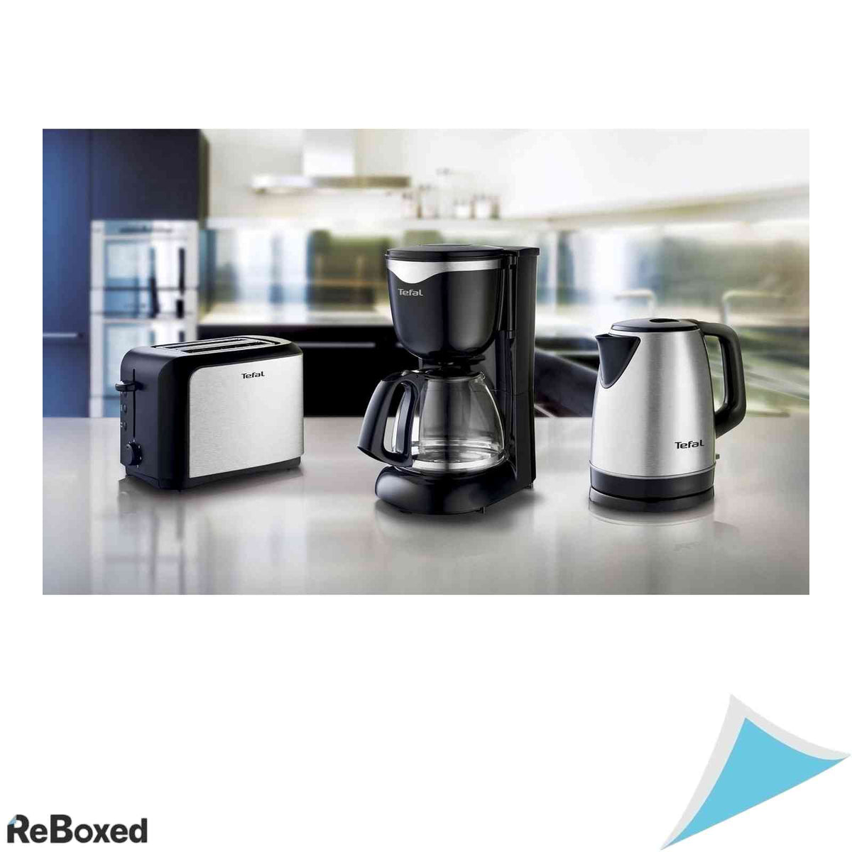 Fierbator Electric Tefal Dialog KI150D Capacitate 1.7L Putere 2400W Element Incalzire Mascat Filtru Anti-Calcar Detasabil Inox Periat si Negru