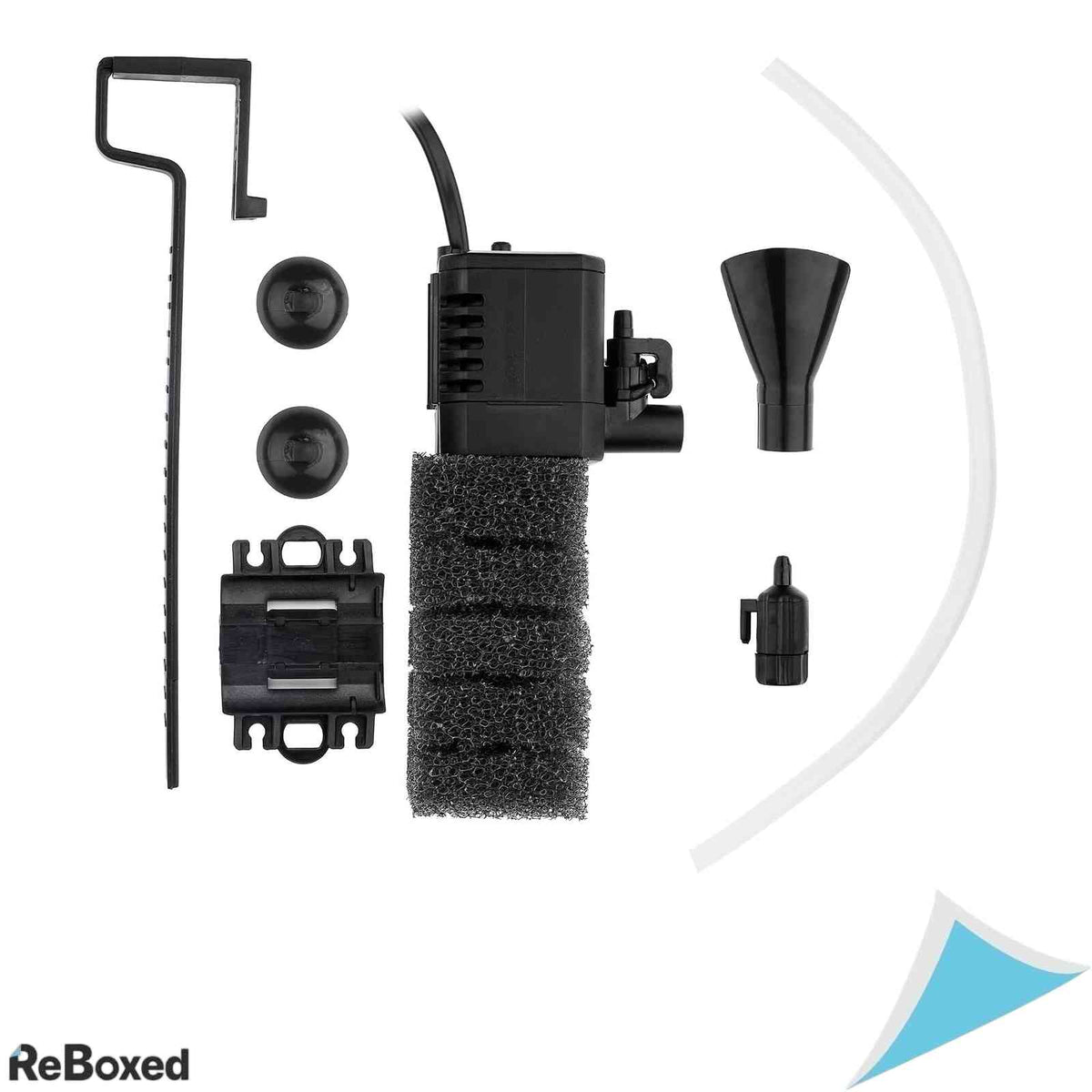 Filtru Intern de Acvariu Aquael Pat Mini, Debit Reglabil 400 L/h, Consum Redus 4W
