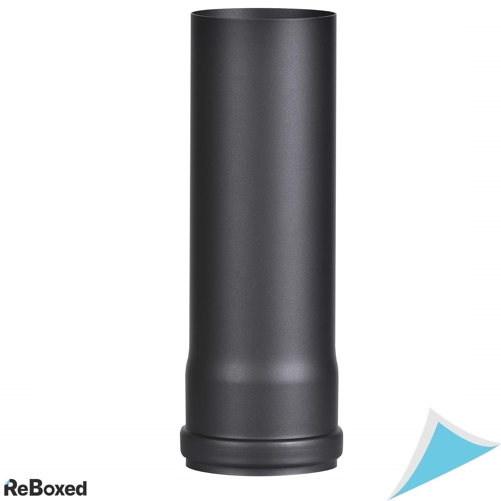 FIREFIX R80/2 Teava pentru Soba pe Peleti, Otel, diametru 80 mm, 250 mm, Negru