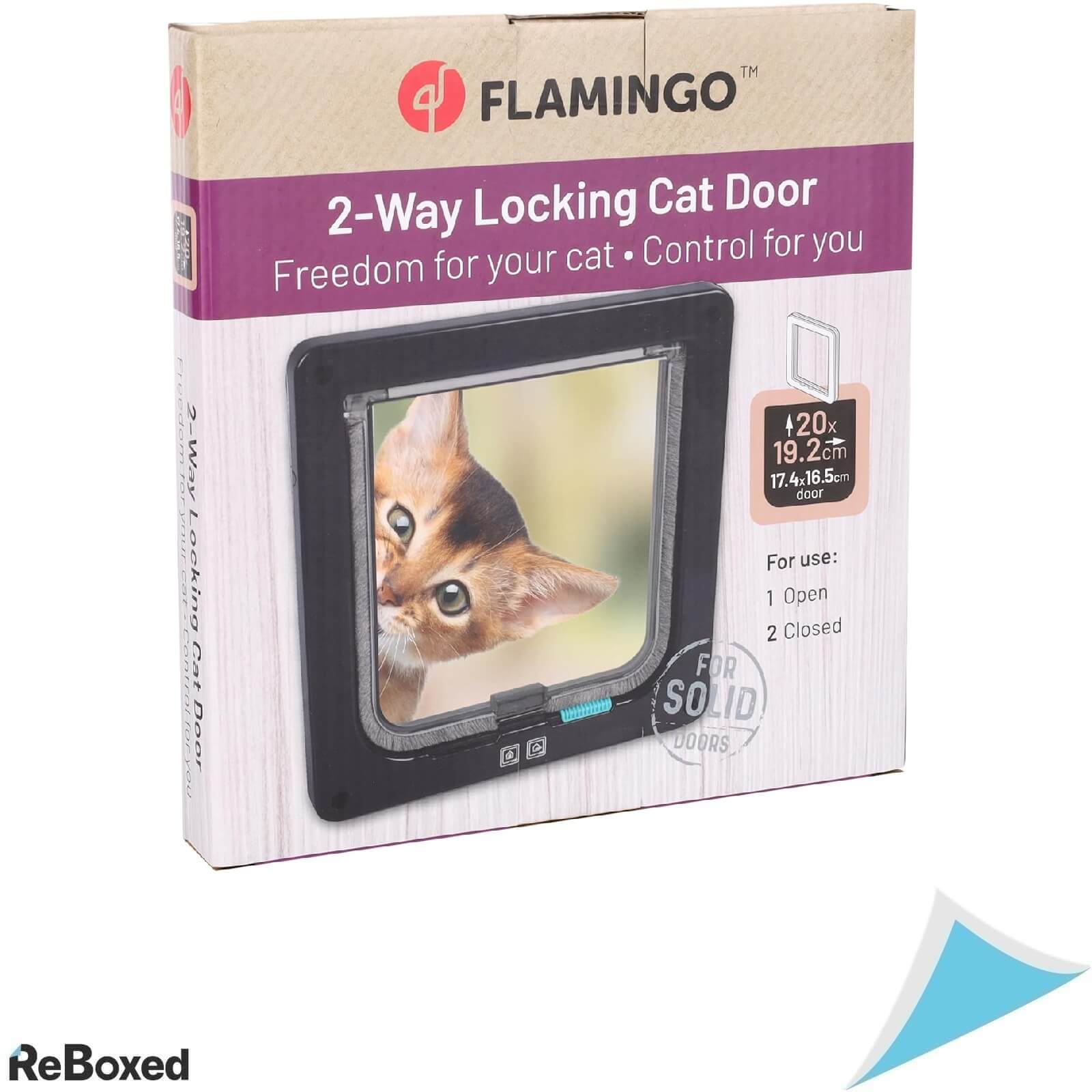 Flamingo Usa pentru Pisici 2 Cai Negru