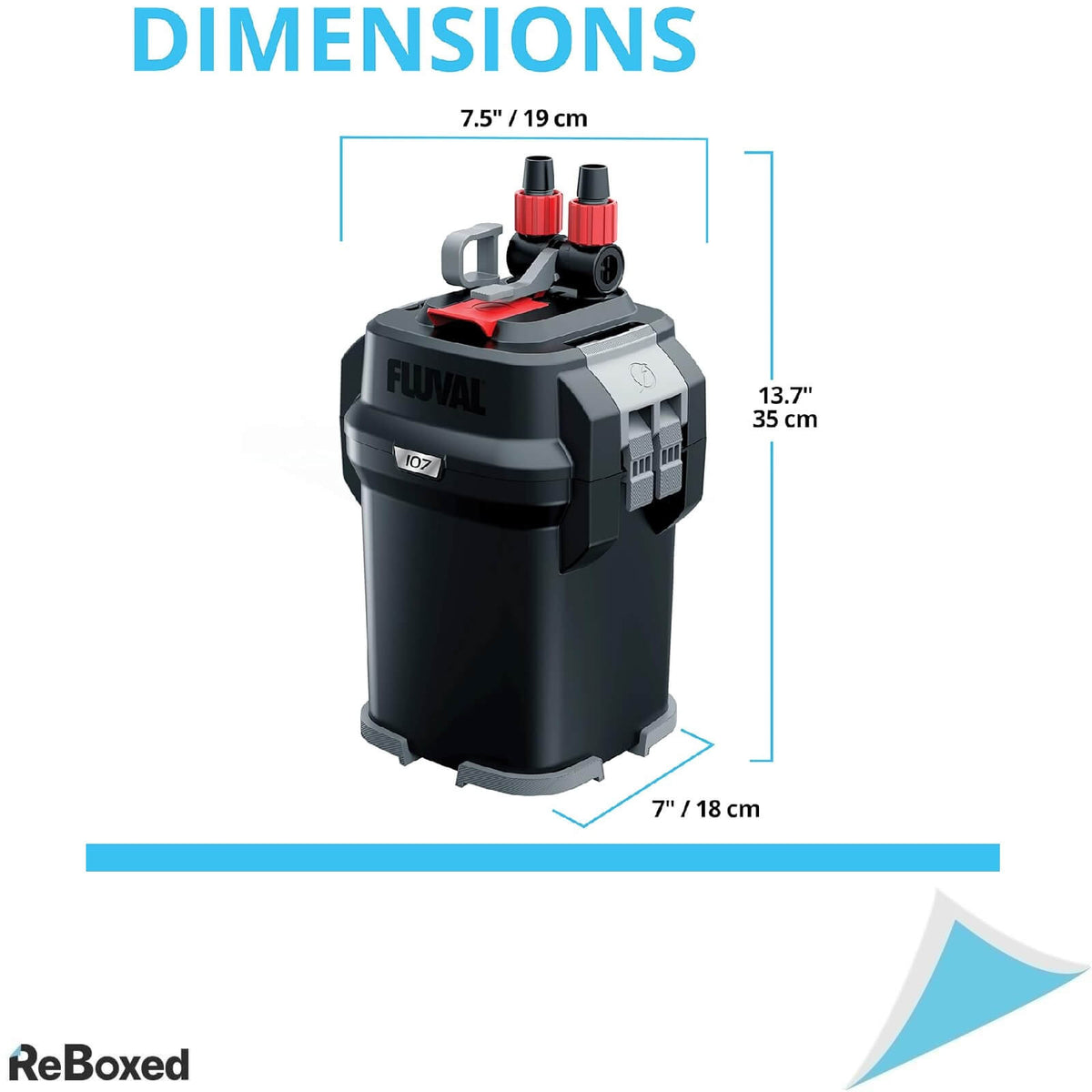 Fluval 107 Filtru Exterior pentru Acvariu