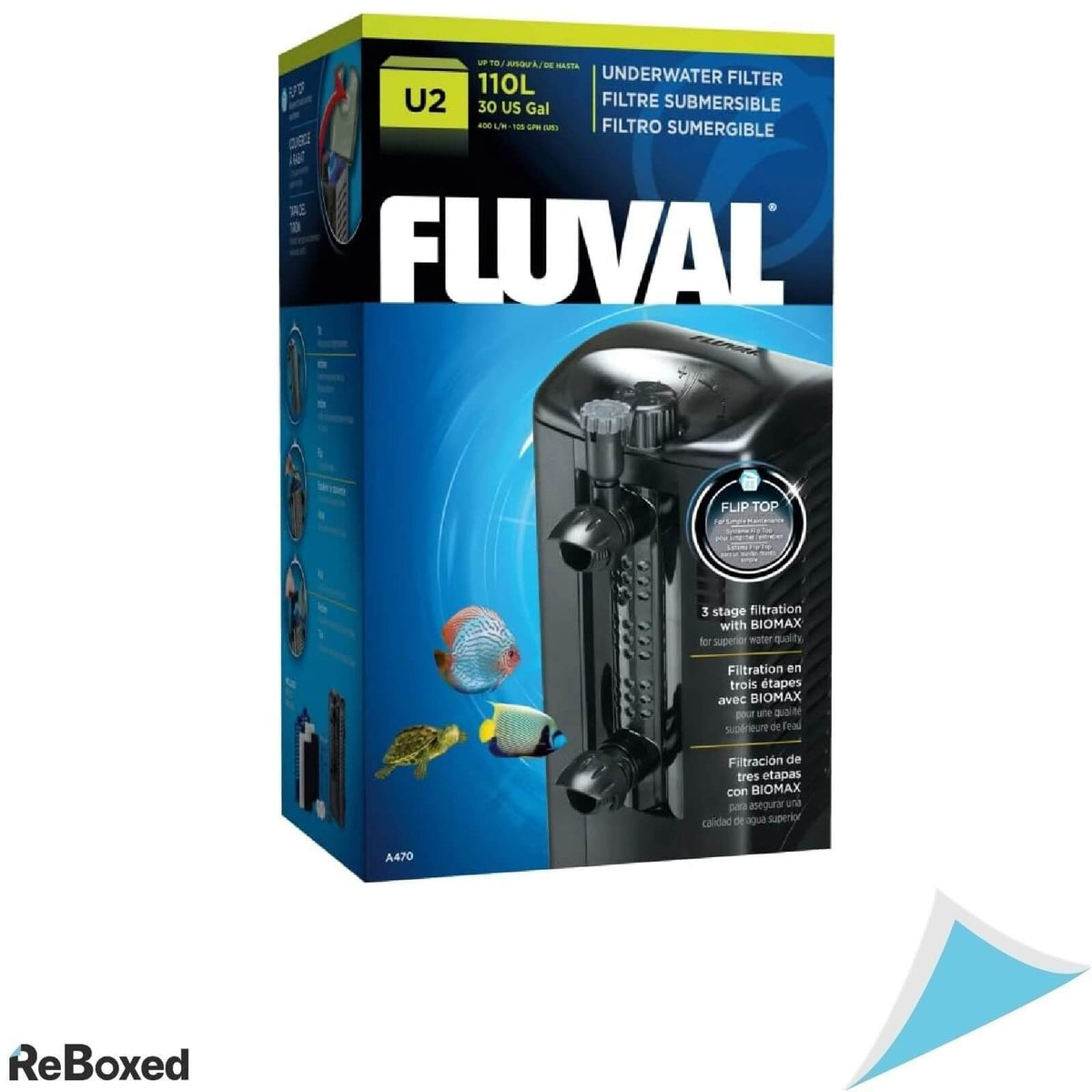 Fluval U2 Filtru Submersibil Acvariu 110L